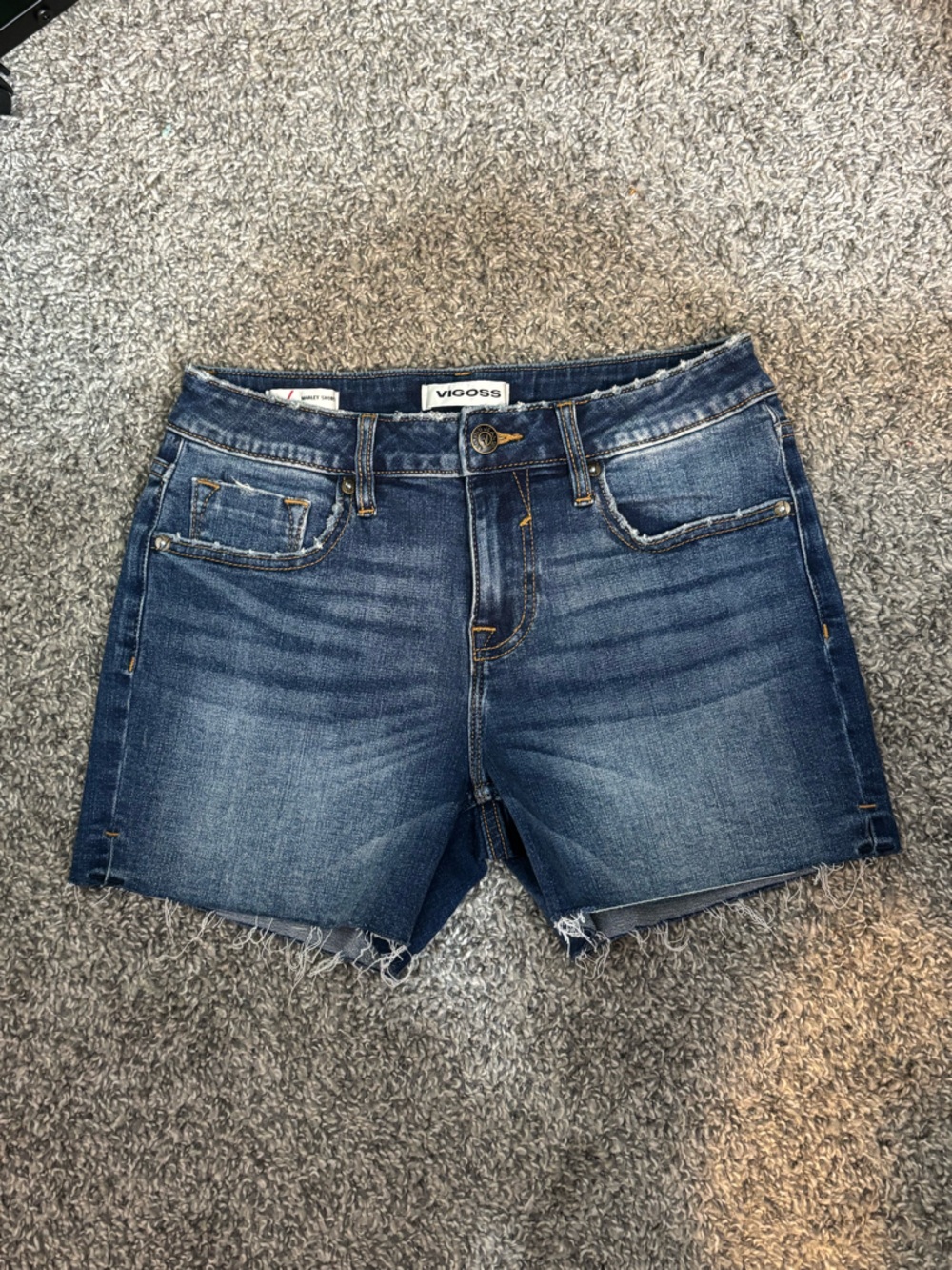 Vigoss Blue Denim Cutoff Shorts